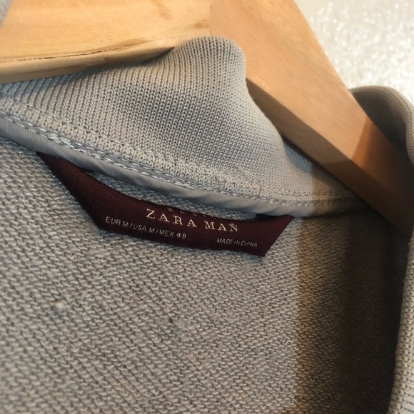 Zara Man Basic Quilted Puffer Vest Medium - Picture 3 of 6